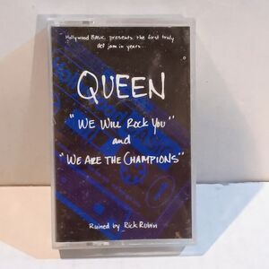 Queen We Will Rock You (Cassette Maxi Single,1991)-Rick Rubin-Flea-Chad Smith